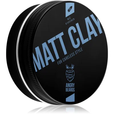 Angry Beards Mitch Buchannon Matt Clay tvarující matná hlína do vlasů 100 g