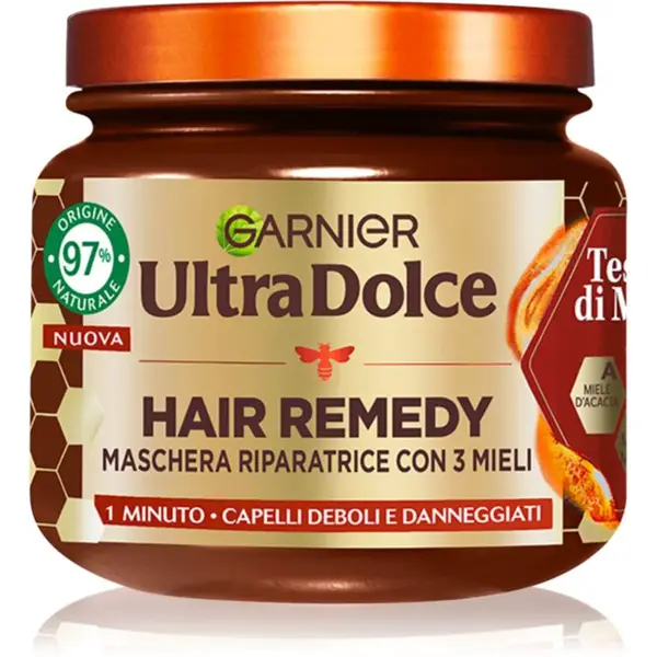 Garnier Ultra Doux Honey Treasures regenerační maska pro poškozené vlasy 340 ml