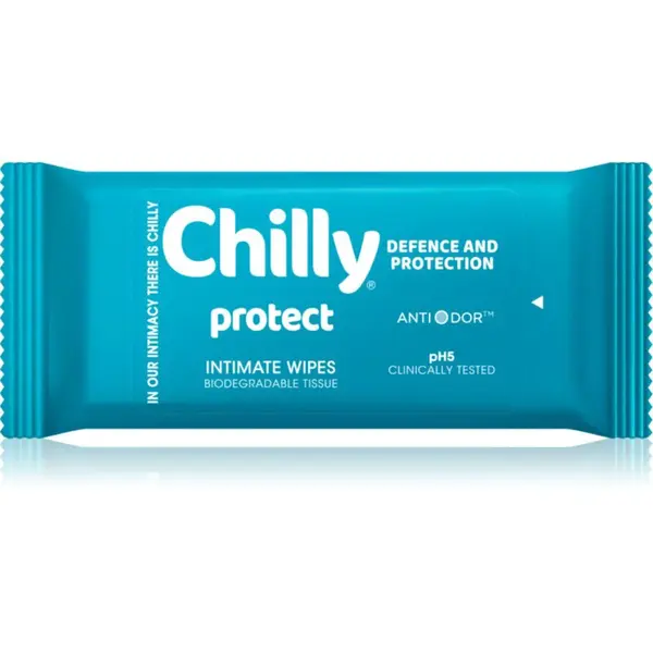 Chilly Protect Intimate Wipes ubrousky pro intimní hygienu 12 ks