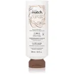oBoticário Match. Science of Curves bezoplachový kondicionér pro vlnité a kudrnaté vlasy 300 ml