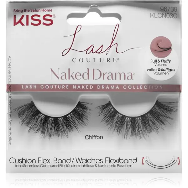 KISS Lash Couture Naked Drama umělé řasy Chiffon 96739 2 ks