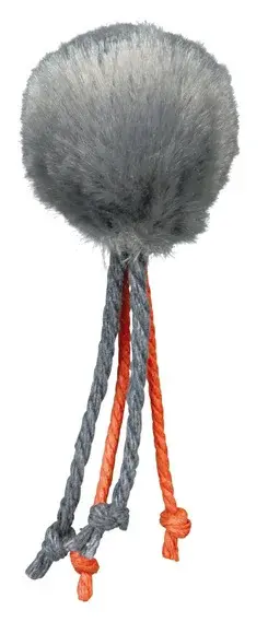 Trixie plyšová míč se zvonkem různé barvy 4 cm (TRX4126)