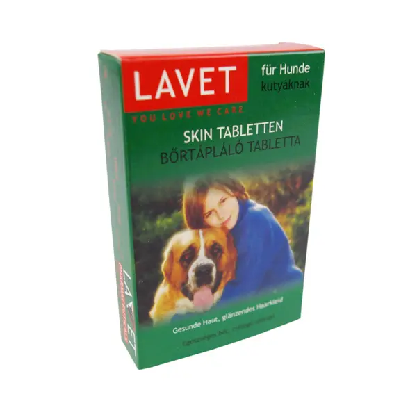 Lavet tablety pre výživu pokožky pre psy 50 ks