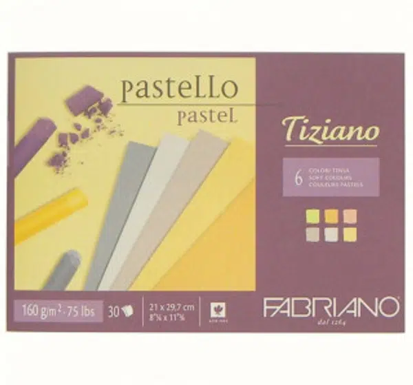 Blok pro pastel Tiziano soft colour A3 160g