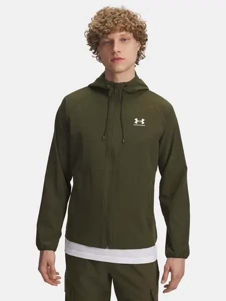 Pánská bunda Under Armour UA Vibe Woven Jacket-GRN - Pánské