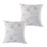 Sada 2 ks povlaků na polštářky SOFIA béžová 40 x 40 cm