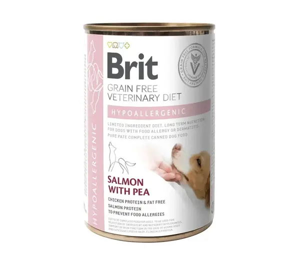 Brit Veterinary Diet Hypoallergenic konzerva pro psy 400 g