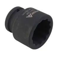 Hlavice nástrčné úderové 3/4", 12hranné, různé rozměry - ASTA Velikost: 38 mm