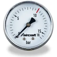 Aircraft® Manometr O  63 mm - 1/4" (zadní vývod)