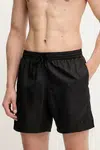 Plavkové šortky Nike černá barva, NESSF507