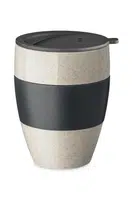 Termohrnek Koziol Aroma To Go 2.0 Nature 400 ml černá barva