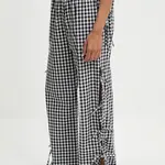 Bavlněné kalhoty Answear.LAB dámské, černá barva, high waist