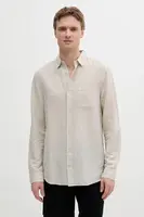 Lněná košile Calvin Klein