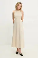 Šaty s příměsí lnu Answear.LAB