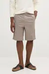 Kraťasy Calvin Klein pánské, béžová barva, K10K114064