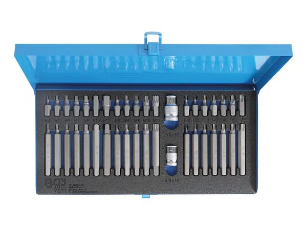 BGS technic Sada bitů imbus, torx, spline 40ks - BGS 7071