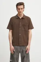 Bavlněná košile Norse Projects Gustav Crochet Jersey Shirt
