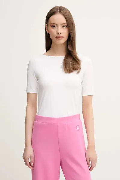 Tričko United Colors of Benetton dámské, bílá barva, 3FJHD109K