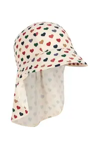 Dětská baseballová čepice Konges Sløjd MANUCA FRILL SUN HAT GRS