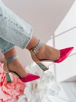 Dámské lodičky na vysokém podpatku ELEHILL fuksja