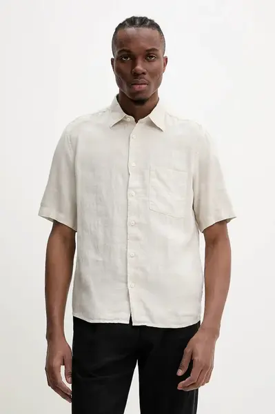 Lněná košile Marc O'Polo