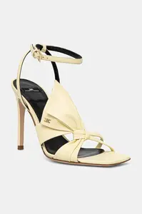 Kožené lodičky Elisabetta Franchi