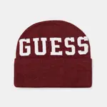 Dětská čepice Guess vínová barva, z tenké pleteniny, L5YZ04 Z3GW0