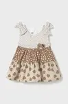 Dětské bavlněné šaty Mayoral Newborn