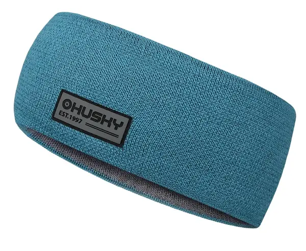 Husky Merband 1 turquoise Pánská merino čelenka