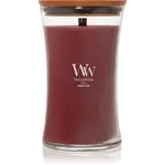 Woodwick Opulent Wood Rouge Oud vonná svíčka s dřevěným knotem 609.5 g