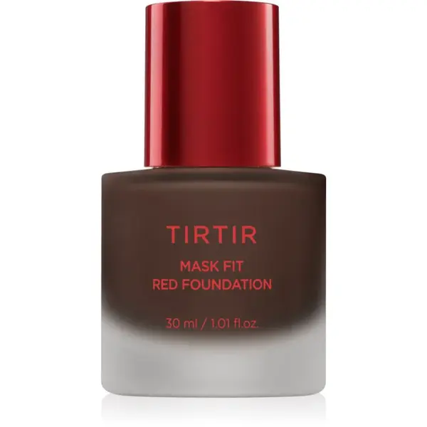 TIRTIR Mask Fit Red Foundation rozjasňujúci tekutý make-up s hydratačným účinkom odtieň 49N Deep Chestnut 30 ml