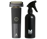 Profesionální planžetový strojek Andis reSurge Shaver - černý + hliníkový rozprašovač na vodu Moser 0092-6400 - 250 ml zdarma + dárek zdarma