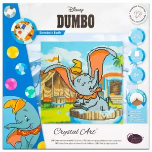 Disney Crystal Art – Dumbo ve vaně