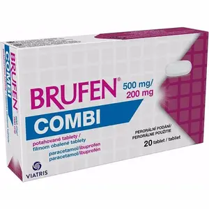 BRUFEN Combi 500mg/200mg 20 potahovaných tablet