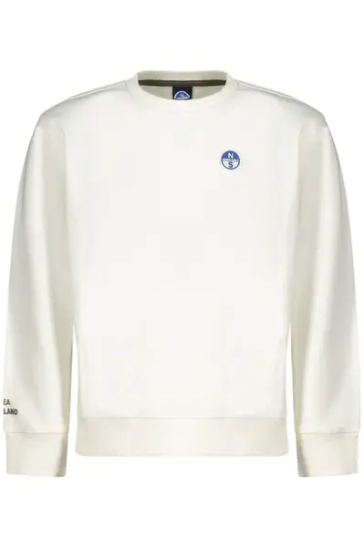 NORTH SAILS CHILDREN'S ZIP-UP SWEATSHIRT, WHITE