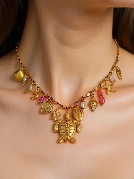 Náhrdelník Resti Athena Charm Sea