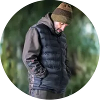 One more cast vesta splash camo knight gilet - l