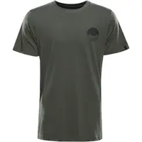 ALPINE PRO TERMES 3 Pánské tričko, tmavě zelená, velikost