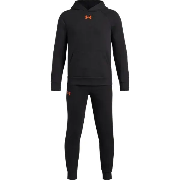 Under Armour RIVAL FLEECE Chlapecká tepláková souprava, černá, velikost L