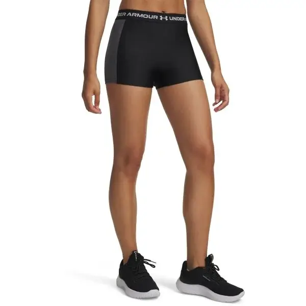 Under Armour HEATGEAR RIB SHORTY Dámské kraťasy, černá, velikost M