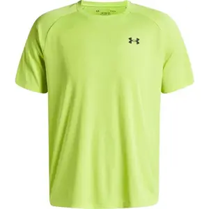 Under Armour TECH TEXTURED Pánské triko, světle zelená, velikost S