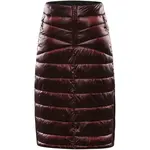 ALPINE PRO LAMMA Dámska zateplená sukňa, vínová, veľkosť