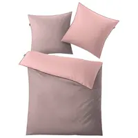 Kleine Wolke OBOUSTRANNÉ POVLEČENÍ, makosatén, růžová, 135/200 cm