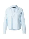 COMMA Blúzka  svetlomodrá / biela