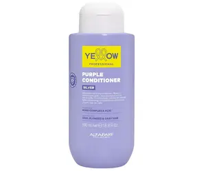 Kondicionér pro neutralizaci žlutých tónů Yellow Professional Silver Purple Conditioner - 500 ml + dárek zdarma