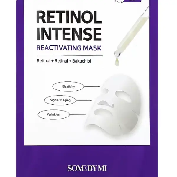 SOME BY MI Retinol Intense Reactivating mask, Plátýnková maska s retinolem