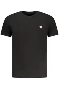 Černé pánské triko s krátkým rukávem