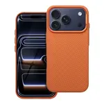 Pouzdro Case KEVLAR compatible with MagSafe pro Samsung Galaxy S26 Ultra, oranžová