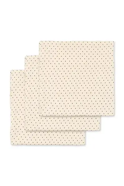 Bavlnená detská plienka Konges Sløjd MUSLIN CLOTH GOTS 3-pak