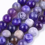 Dyed Natural Agate Beads Strands